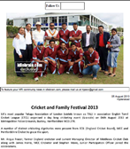 TAL MTCL ETCL Cricket 2013 in Idlebrain